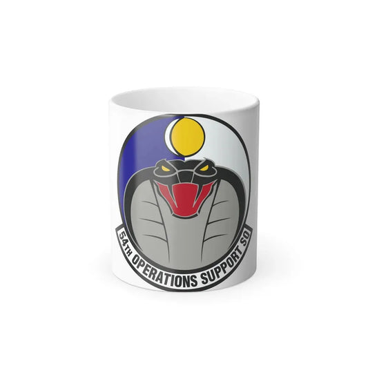 54th Operations Support Squadron (U.S. Air Force) Color Changing Coffee Mug 11oz - Go Mug Yourself