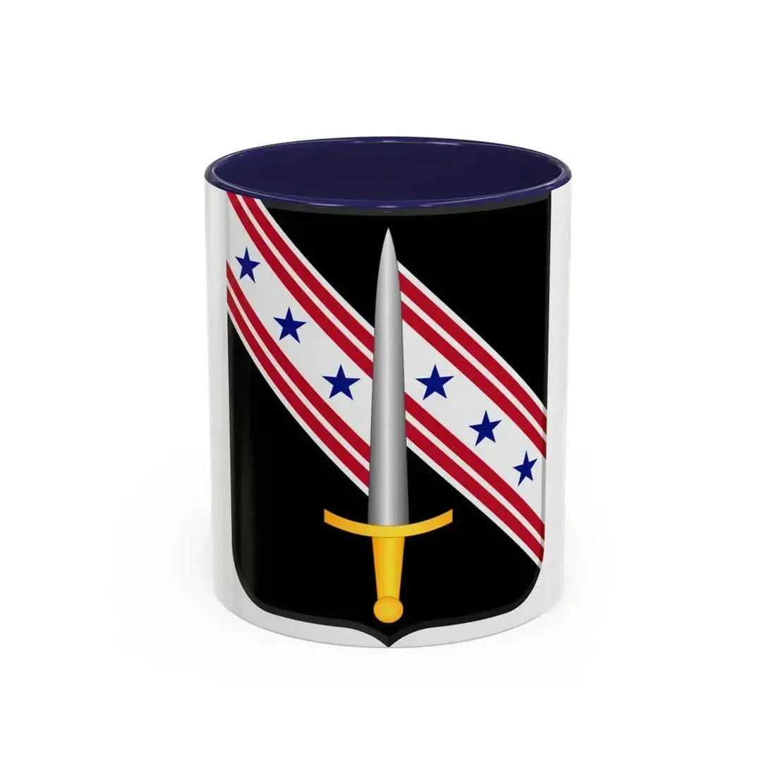 54th Security Force Assistance Brigade 2 (U.S. Army) Accent Coffee Mug 11oz Navy - Go Mug Yourself