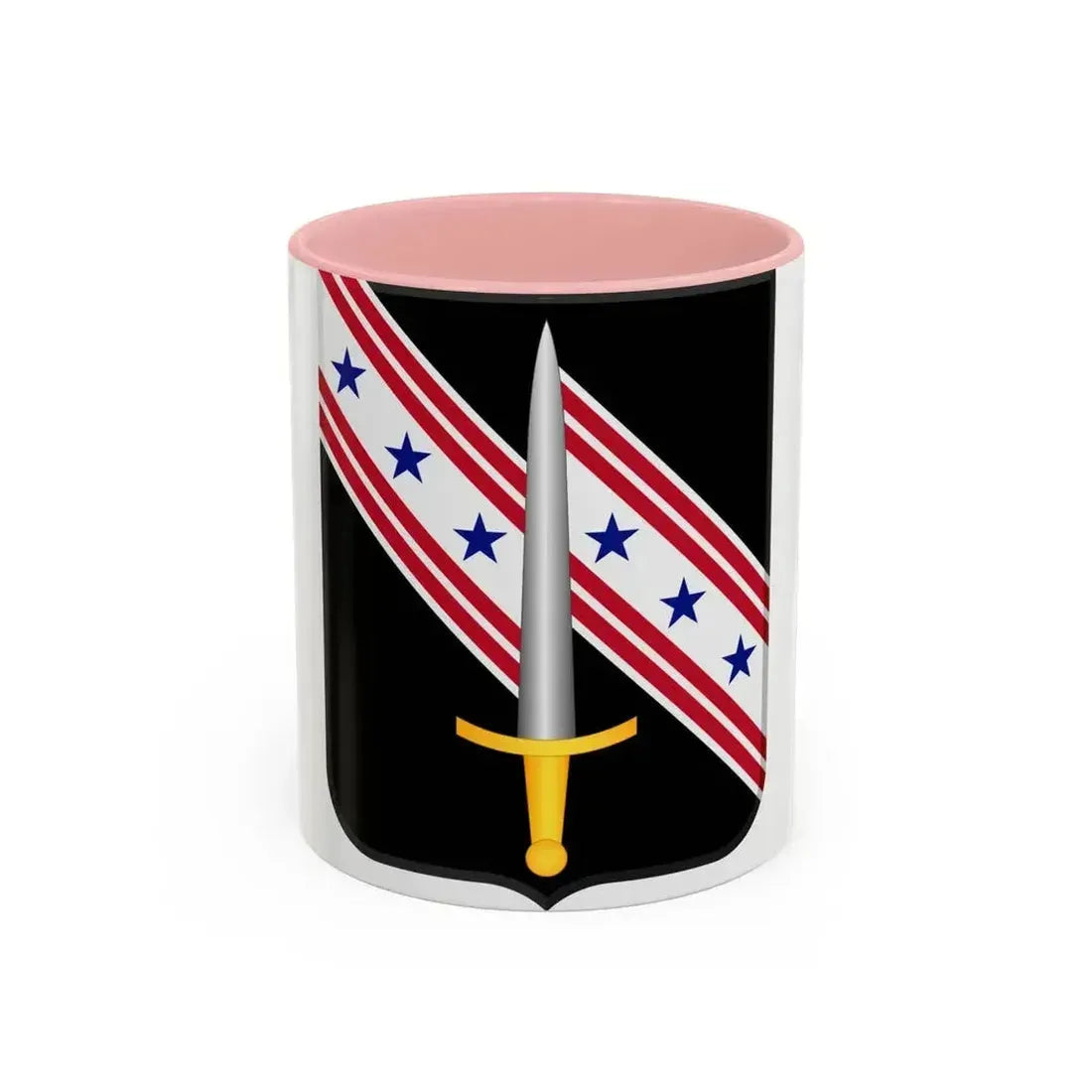 54th Security Force Assistance Brigade 2 (U.S. Army) Accent Coffee Mug 11oz Pink - Go Mug Yourself