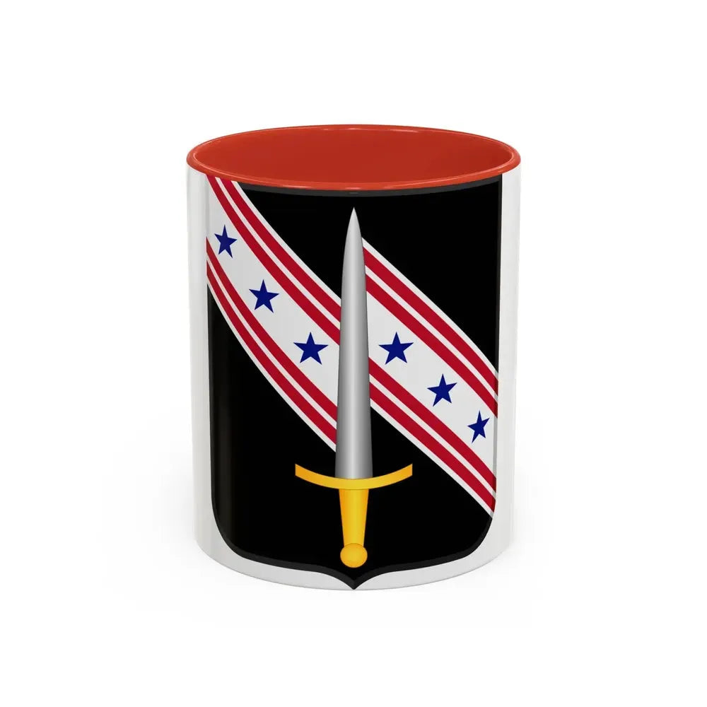 54th Security Force Assistance Brigade 2 (U.S. Army) Accent Coffee Mug 11oz Red - Go Mug Yourself