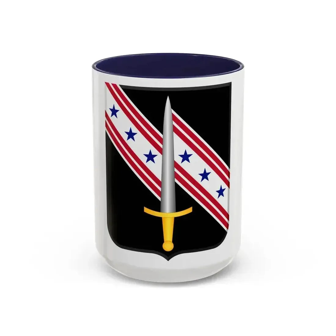 54th Security Force Assistance Brigade 2 (U.S. Army) Accent Coffee Mug 15oz Navy - Go Mug Yourself