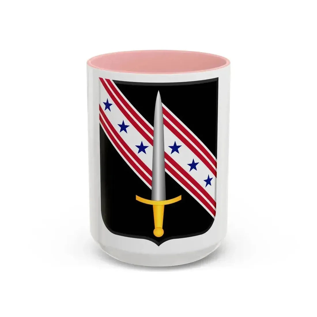 54th Security Force Assistance Brigade 2 (U.S. Army) Accent Coffee Mug 15oz Pink - Go Mug Yourself