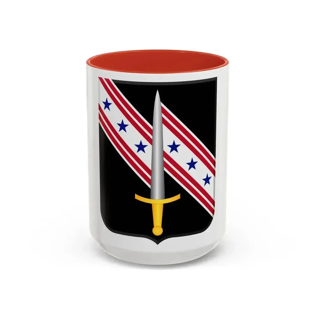 54th Security Force Assistance Brigade 2 (U.S. Army) Accent Coffee Mug 15oz Red - Go Mug Yourself