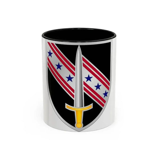 54th Security Force Assistance Brigade (U.S. Army) Accent Coffee Mug 11oz Black - Go Mug Yourself