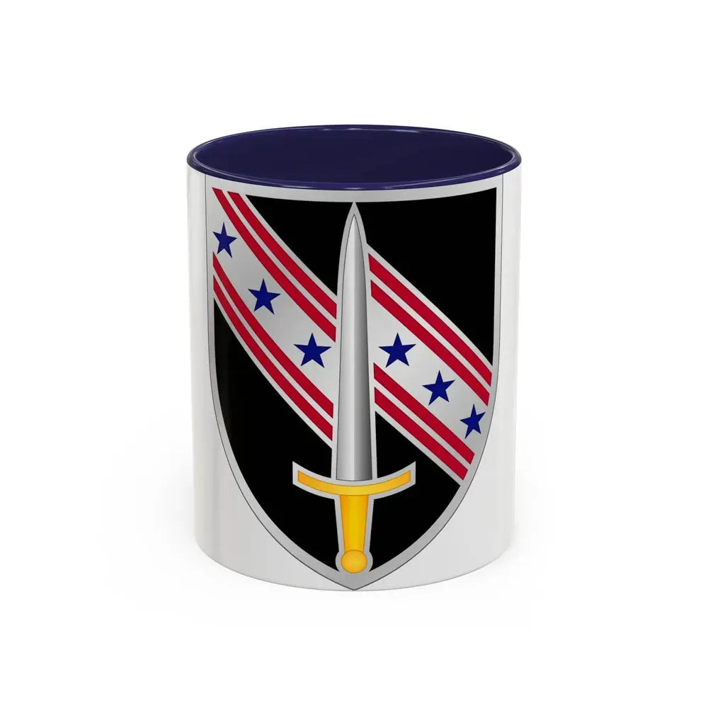 54th Security Force Assistance Brigade (U.S. Army) Accent Coffee Mug 11oz Navy - Go Mug Yourself