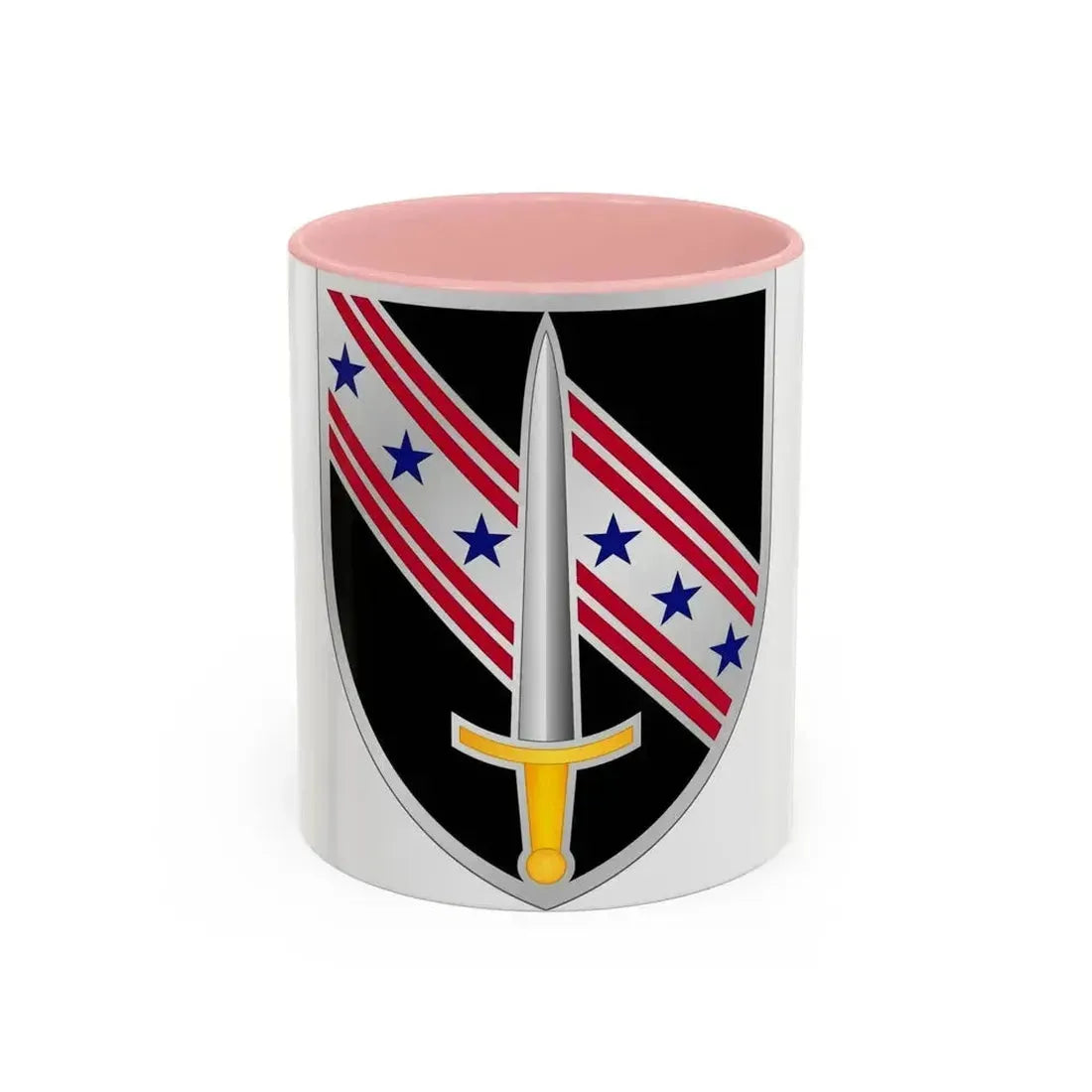 54th Security Force Assistance Brigade (U.S. Army) Accent Coffee Mug 11oz Pink - Go Mug Yourself