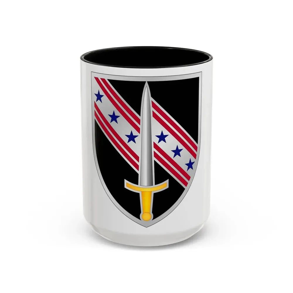 54th Security Force Assistance Brigade (U.S. Army) Accent Coffee Mug 15oz Black - Go Mug Yourself