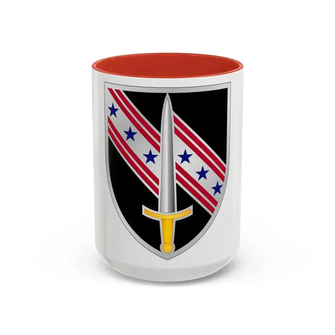 54th Security Force Assistance Brigade (U.S. Army) Accent Coffee Mug 15oz Red - Go Mug Yourself