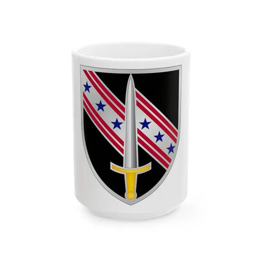 54th Security Force Assistance Brigade (U.S. Army) White Coffee Mug 15oz - Go Mug Yourself