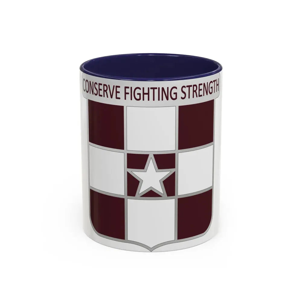 55 Medical Group (U.S. Army) Accent Coffee Mug 11oz Navy - Go Mug Yourself