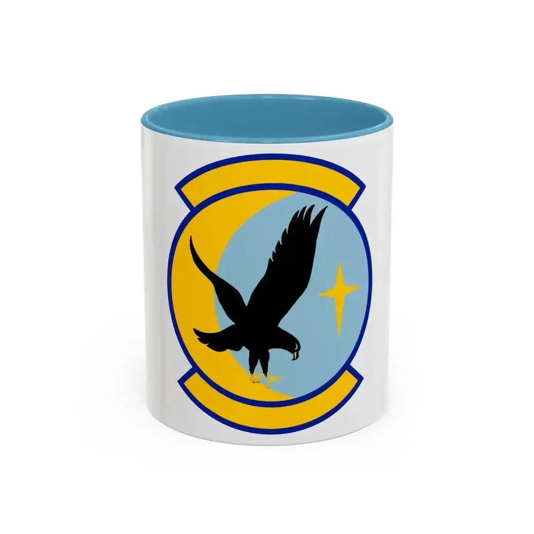 55 Rescue Squadron ACC (U.S. Air Force) Accent Coffee Mug 11oz Light Blue - Go Mug Yourself
