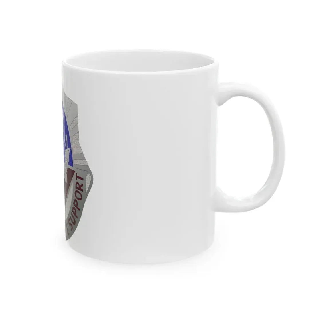 55 Surgical Hospital (U.S. Army) White Coffee Mug - Go Mug Yourself