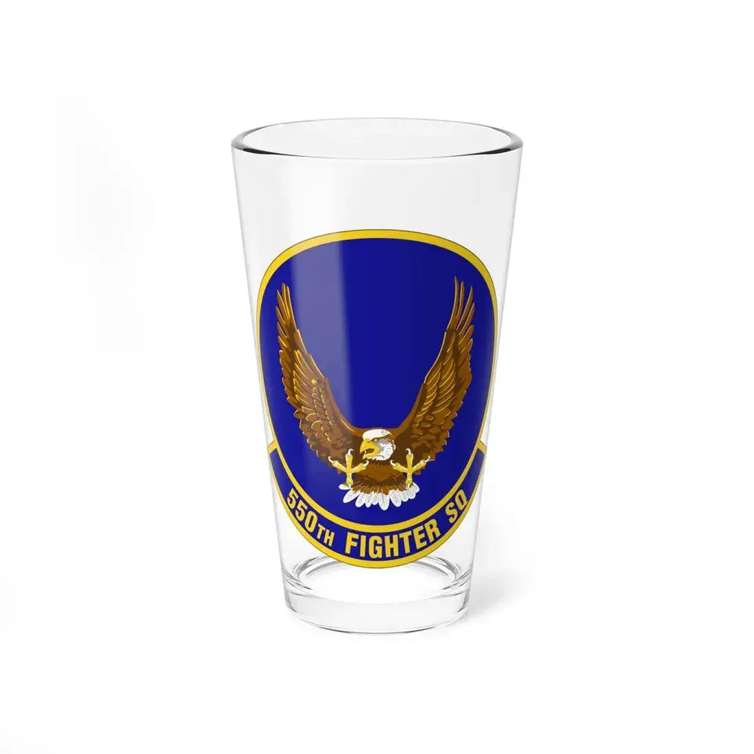 550 Fighter Squadron AETC (U.S. Air Force) Pint Glass 16oz 16oz - Go Mug Yourself