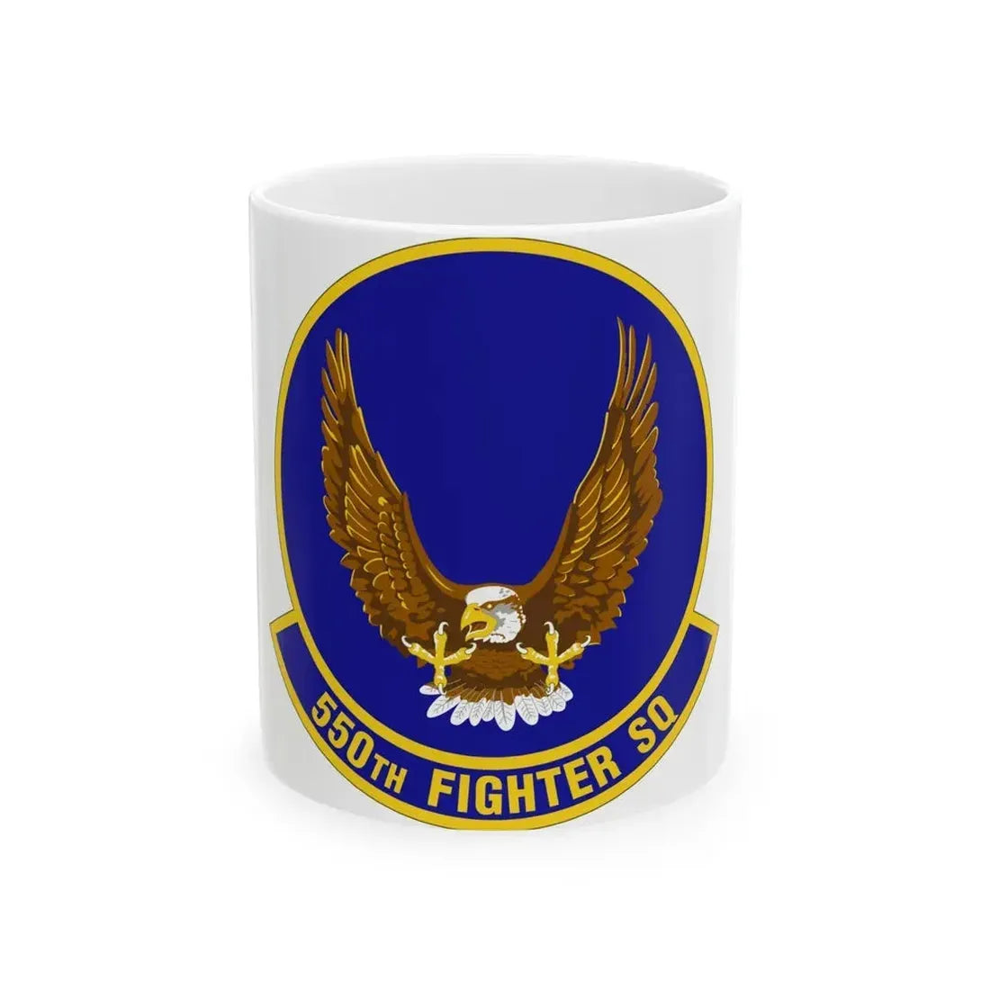 550 Fighter Squadron AETC (U.S. Air Force) White Coffee Mug 11oz - Go Mug Yourself