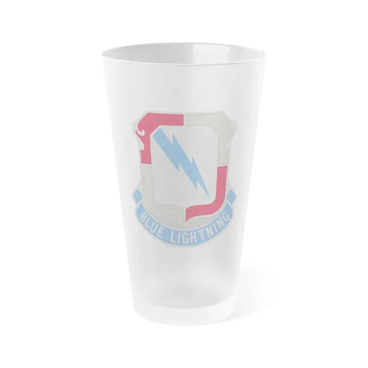 550 Military Intelligence Battalion (U.S. Army) Frosted Pint Glass 16oz Default Title - Go Mug Yourself