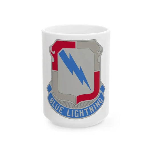 550 Military Intelligence Battalion (U.S. Army) White Coffee Mug 15oz - Go Mug Yourself
