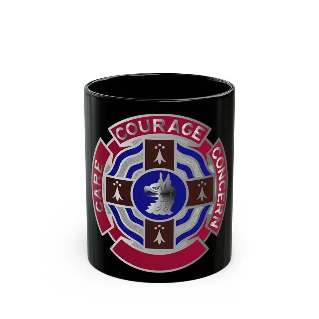 5501 US Hospital (U.S. Army) Black Coffee Mug 11oz - Go Mug Yourself