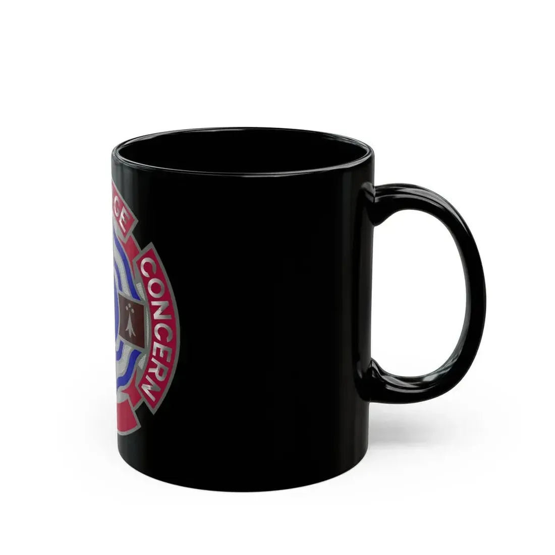 5501 US Hospital (U.S. Army) Black Coffee Mug - Go Mug Yourself