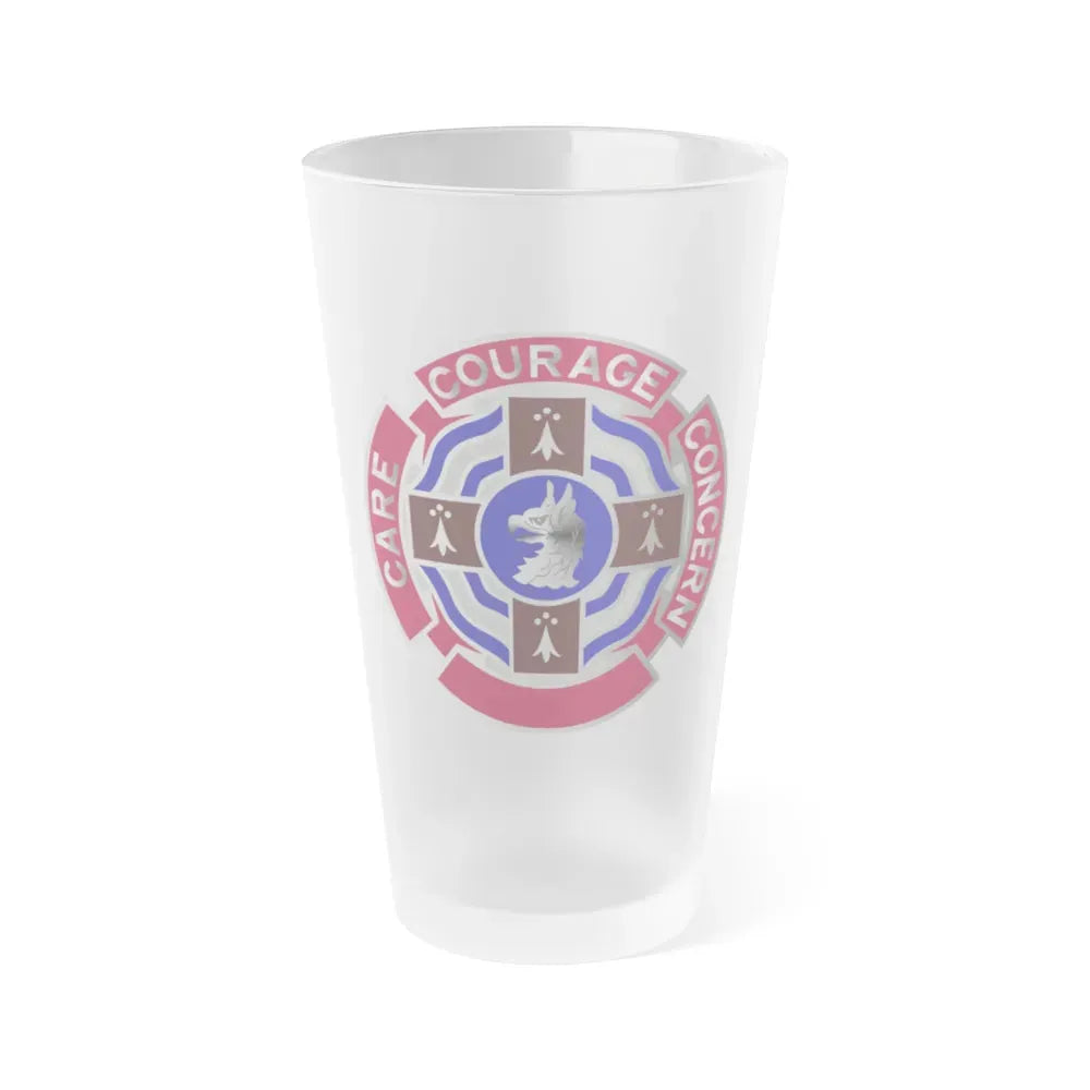 5501 US Hospital (U.S. Army) Frosted Pint Glass 16oz Default Title - Go Mug Yourself