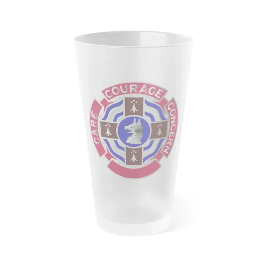 5501 US Hospital (U.S. Army) Frosted Pint Glass 16oz Default Title - Go Mug Yourself