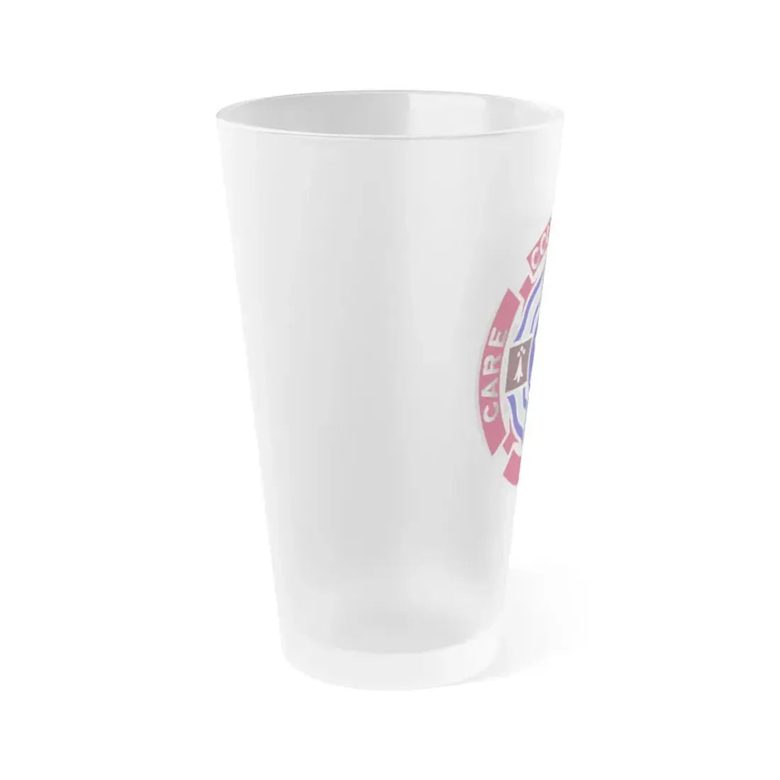 5501 US Hospital (U.S. Army) Frosted Pint Glass 16oz - Go Mug Yourself