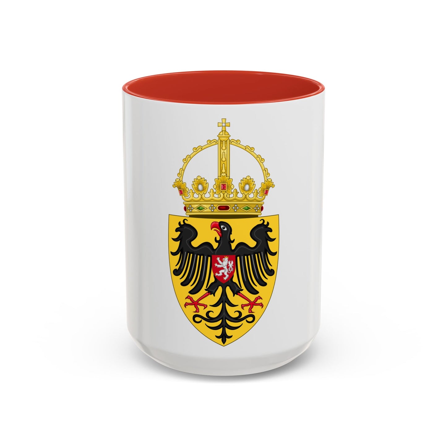 Coat of arms of Charles IV, Holy Roman Emperor - Accent Coffee Mug