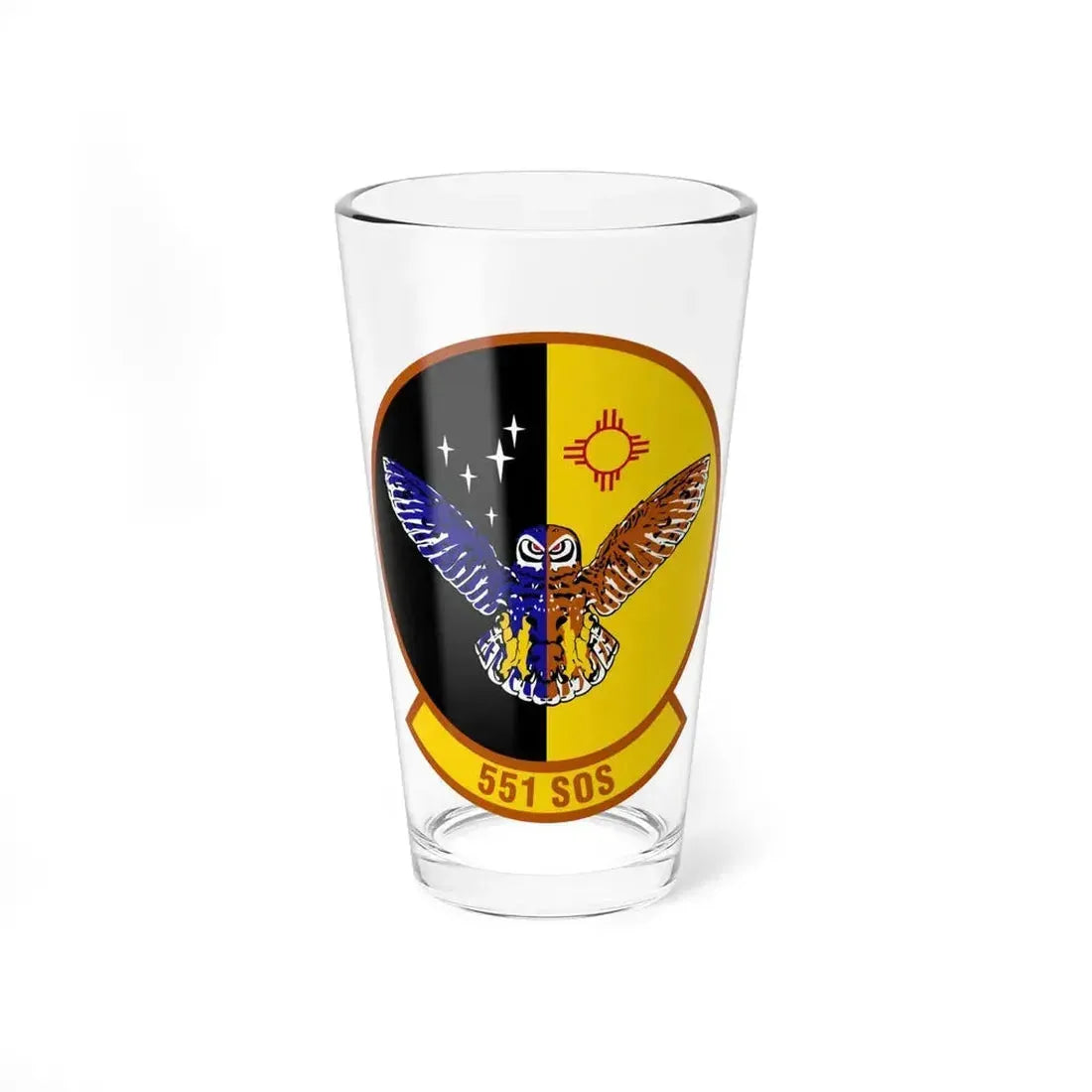 551 Special Operations Squadron (U.S. Air Force) Pint Glass 16oz 16oz - Go Mug Yourself
