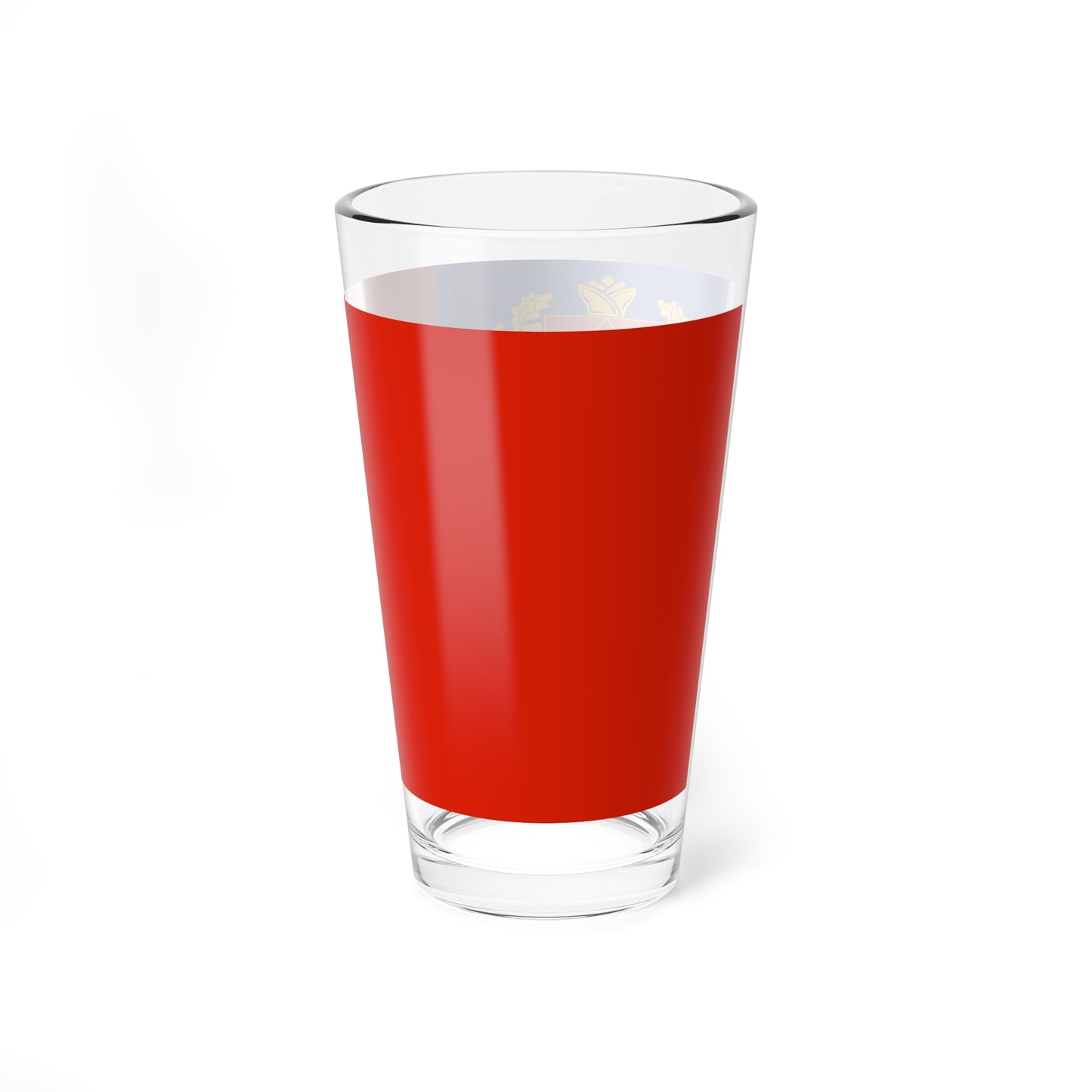 Flag of Kemerovo oblast 2002 (Russia) Pint Glass 16oz