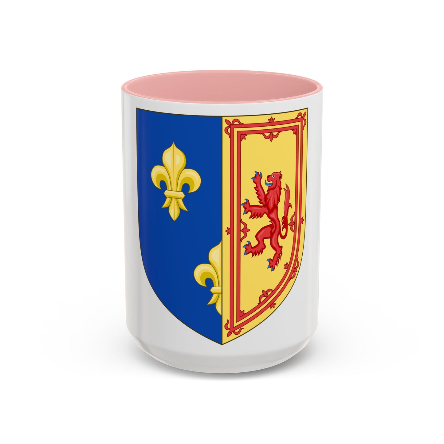 Royal Arms of the Kingdom of Scotland (1560-1565) - Accent Coffee Mug