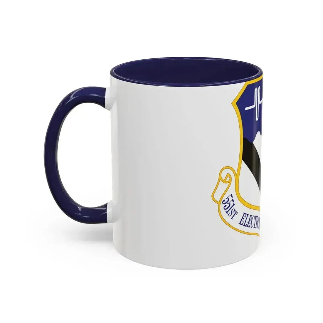 551st Electronic Systems Wing (U.S. Air Force) Accent Coffee Mug - Go Mug Yourself