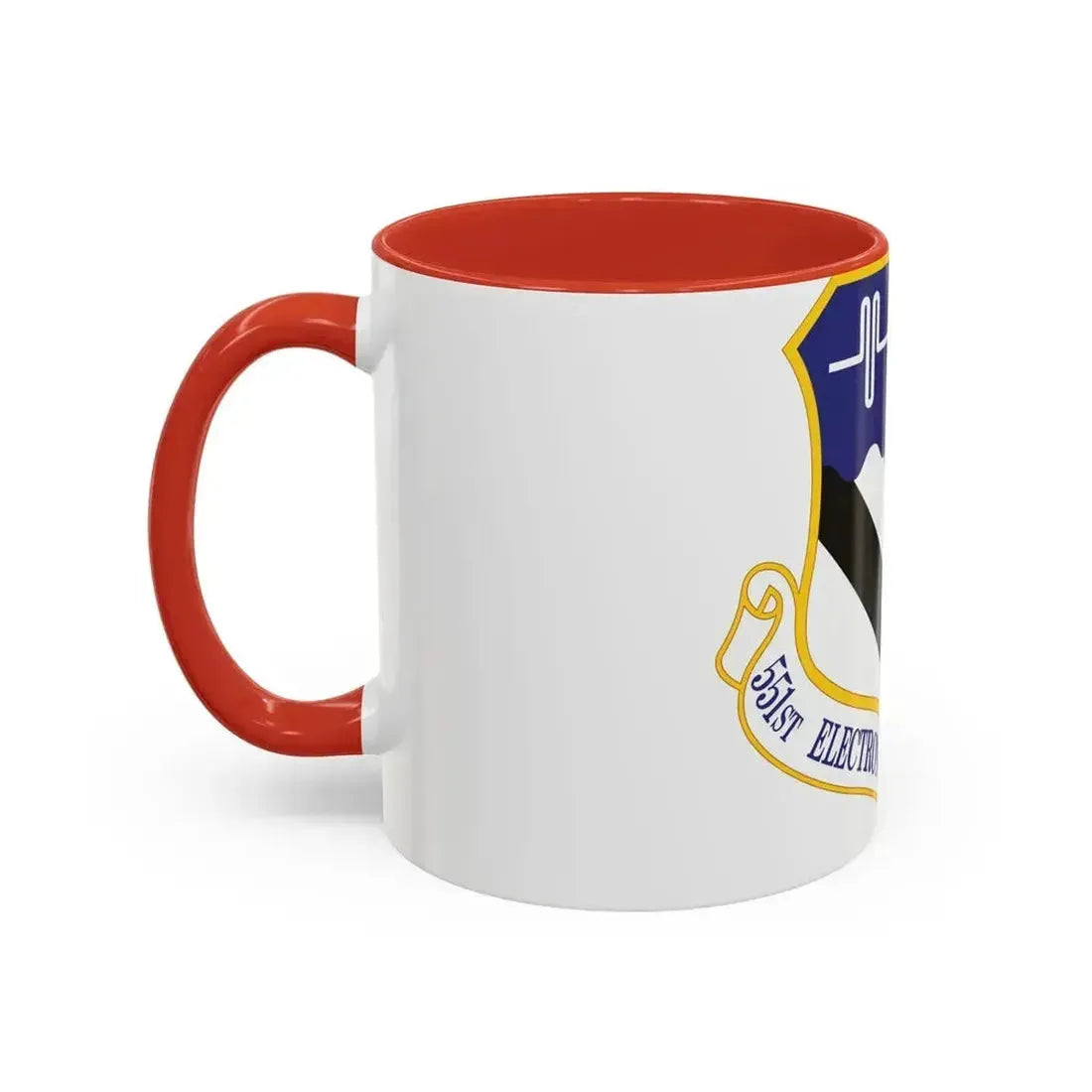 551st Electronic Systems Wing (U.S. Air Force) Accent Coffee Mug - Go Mug Yourself