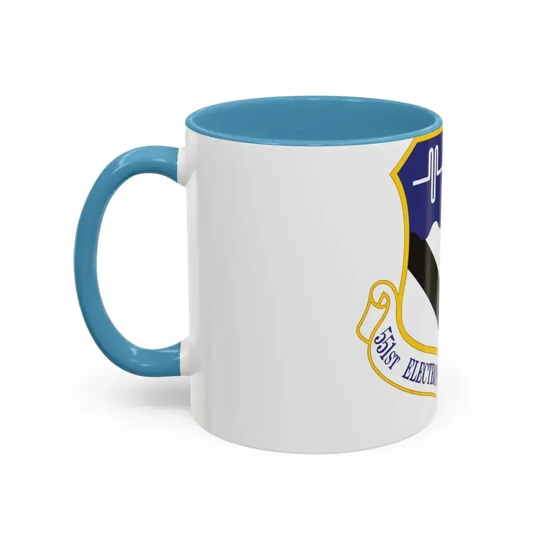 551st Electronic Systems Wing (U.S. Air Force) Accent Coffee Mug - Go Mug Yourself
