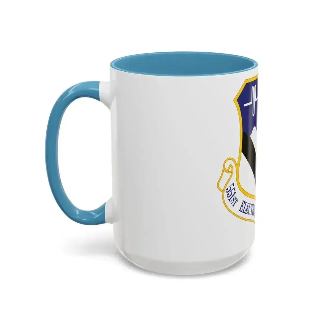 551st Electronic Systems Wing (U.S. Air Force) Accent Coffee Mug - Go Mug Yourself