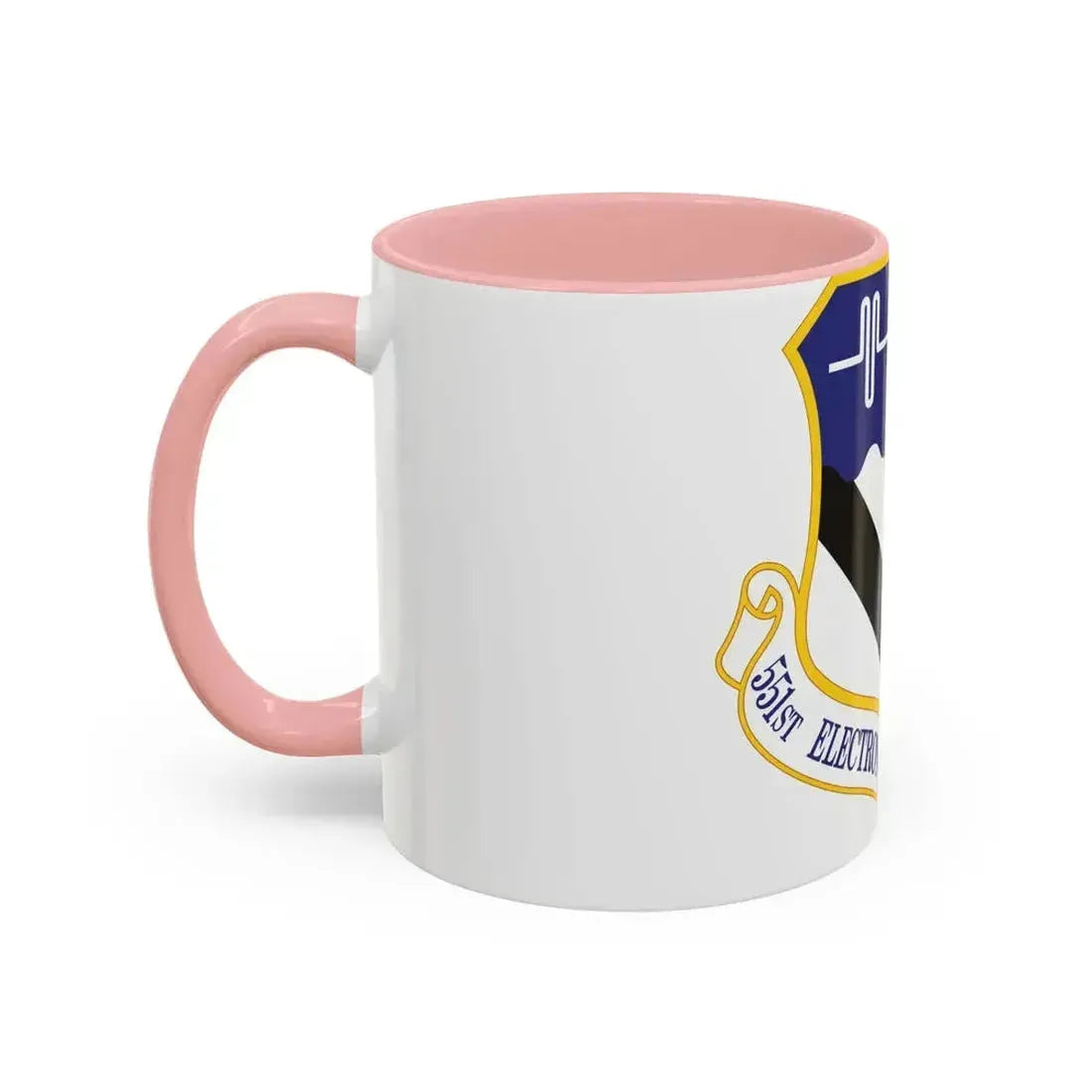 551st Electronic Systems Wing (U.S. Air Force) Accent Coffee Mug - Go Mug Yourself