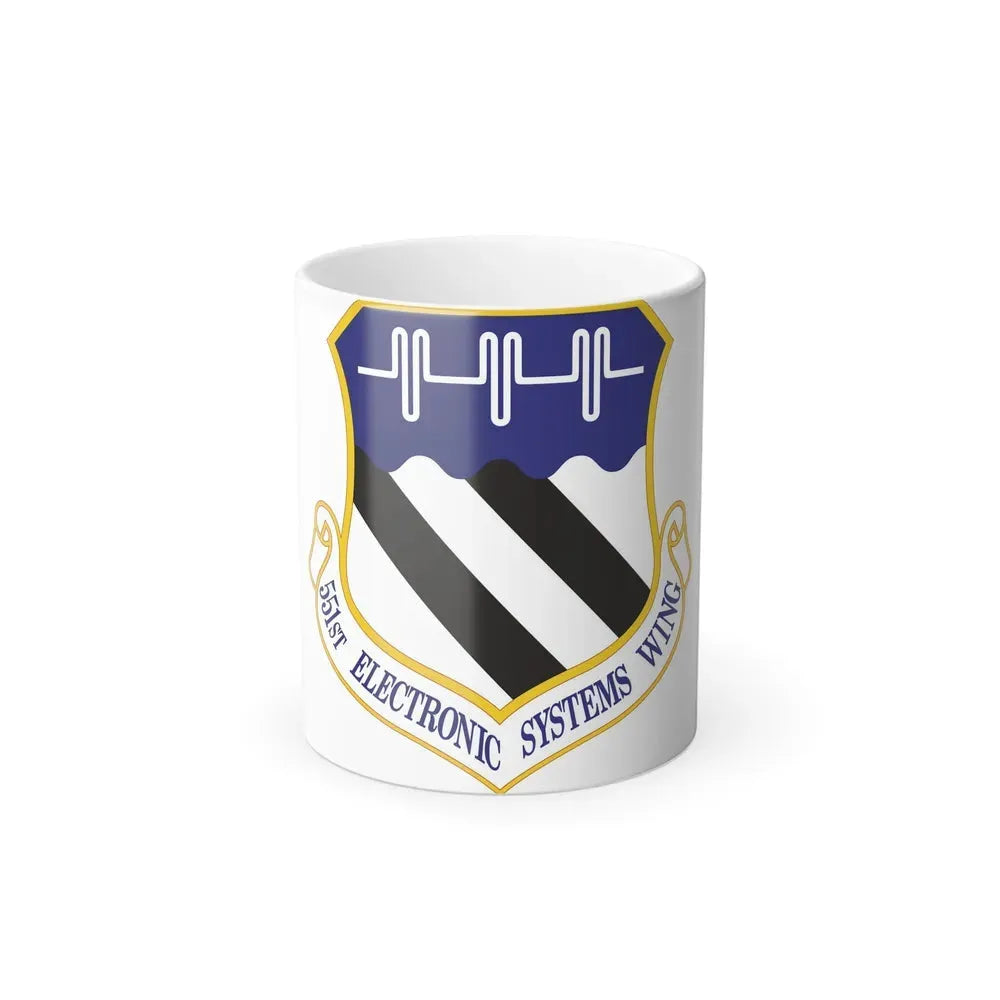 551st Electronic Systems Wing (U.S. Air Force) Color Changing Coffee Mug 11oz - Go Mug Yourself