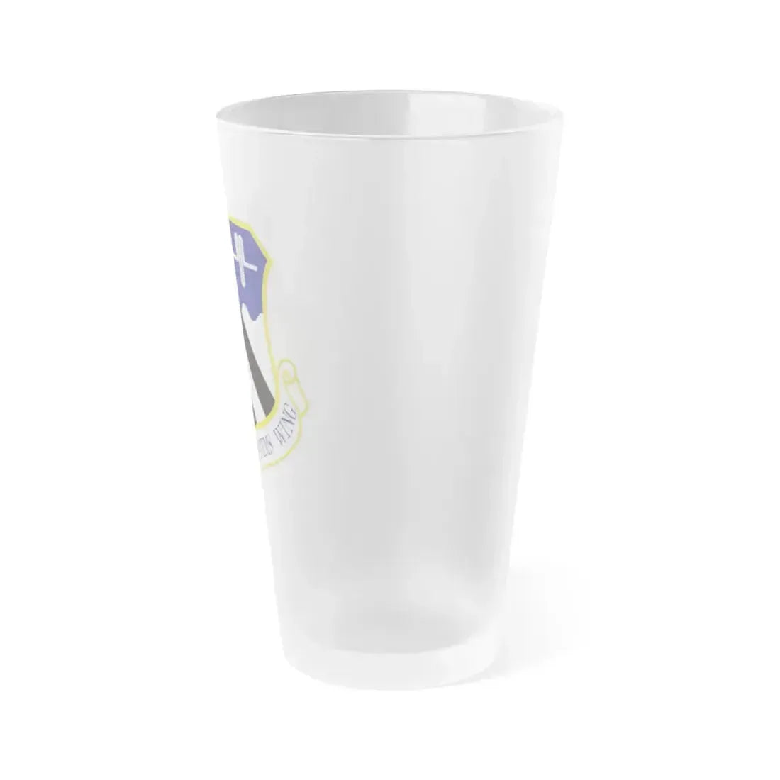 551st Electronic Systems Wing (U.S. Air Force) Frosted Pint Glass 16oz - Go Mug Yourself