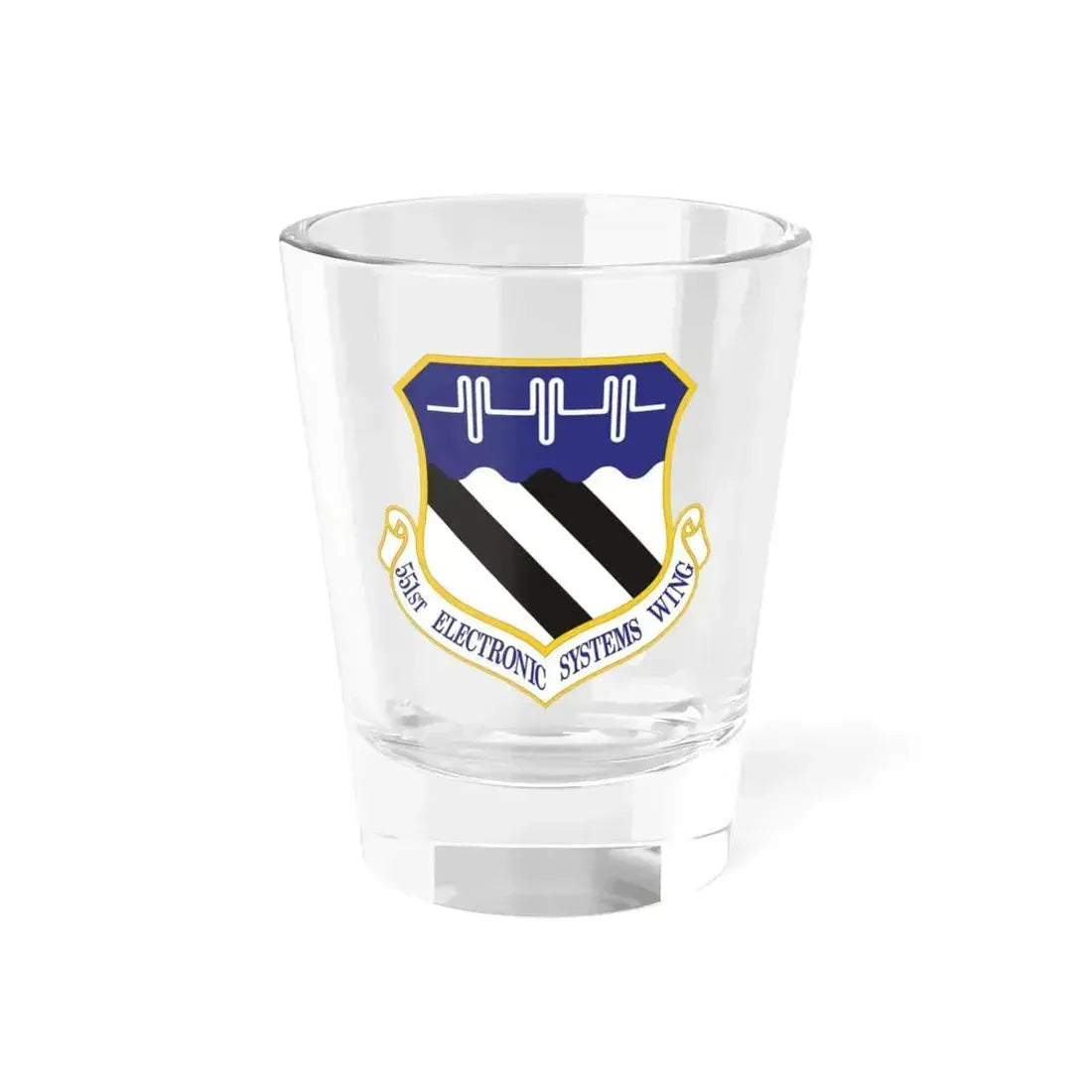 551st Electronic Systems Wing (U.S. Air Force) Shot Glass 1.5oz 1.5oz - Go Mug Yourself