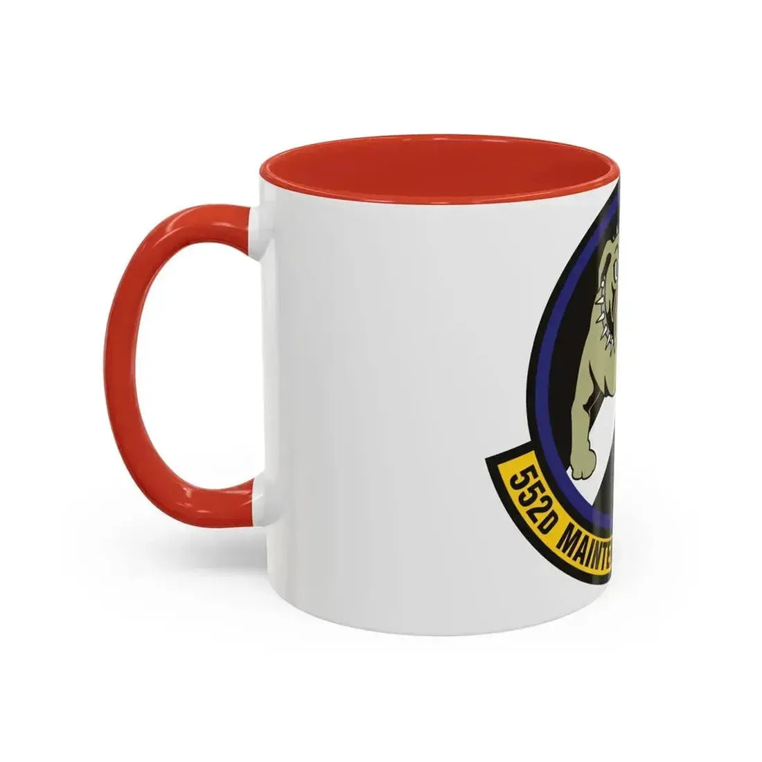 552 Maintenance Squadron ACC (U.S. Air Force) Accent Coffee Mug - Go Mug Yourself
