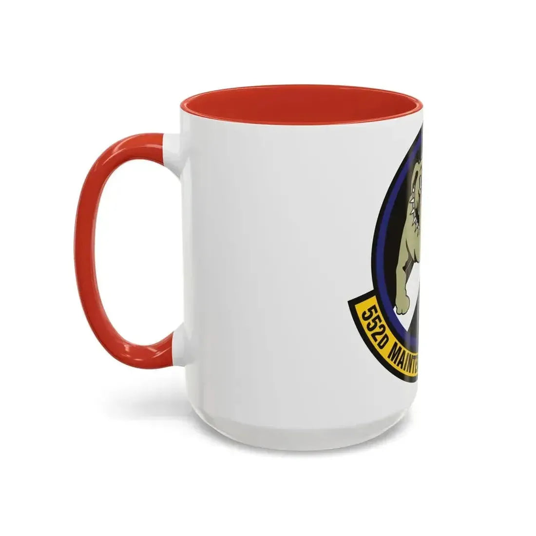 552 Maintenance Squadron ACC (U.S. Air Force) Accent Coffee Mug - Go Mug Yourself