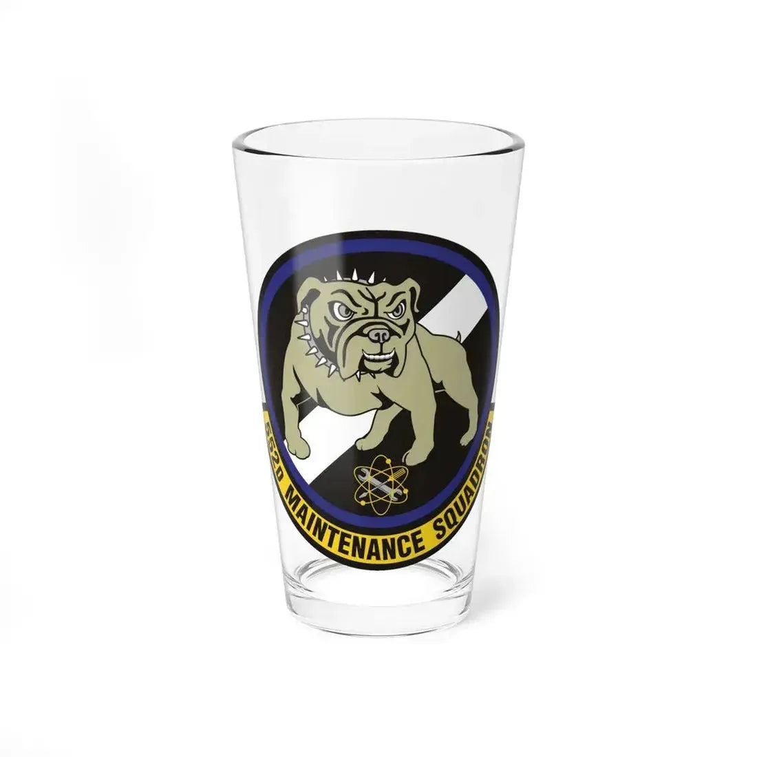 552 Maintenance Squadron ACC (U.S. Air Force) Pint Glass 16oz 16oz - Go Mug Yourself