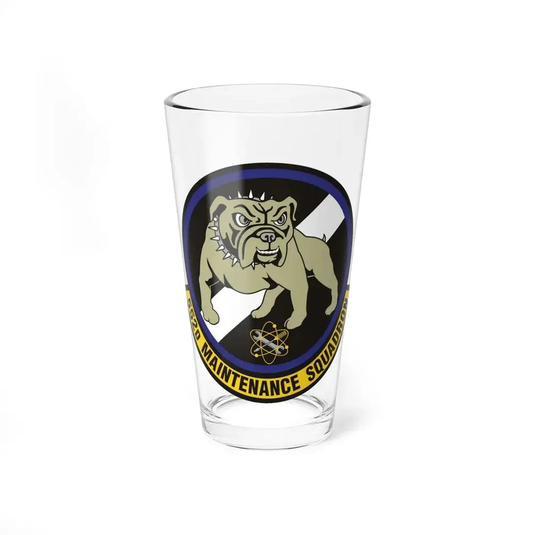 552 Maintenance Squadron ACC (U.S. Air Force) Pint Glass 16oz 16oz - Go Mug Yourself