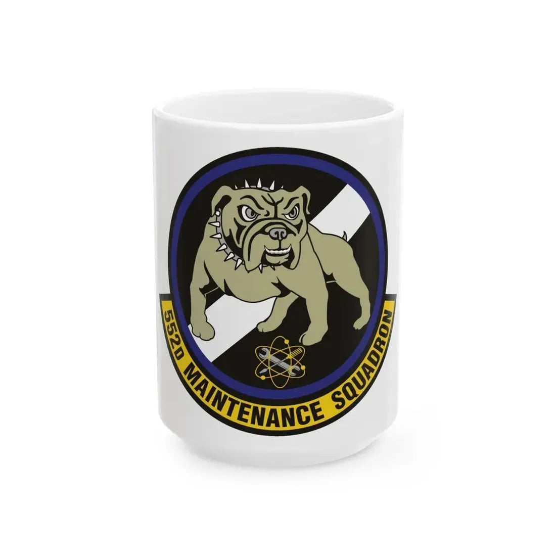 552 Maintenance Squadron ACC (U.S. Air Force) White Coffee Mug 15oz - Go Mug Yourself