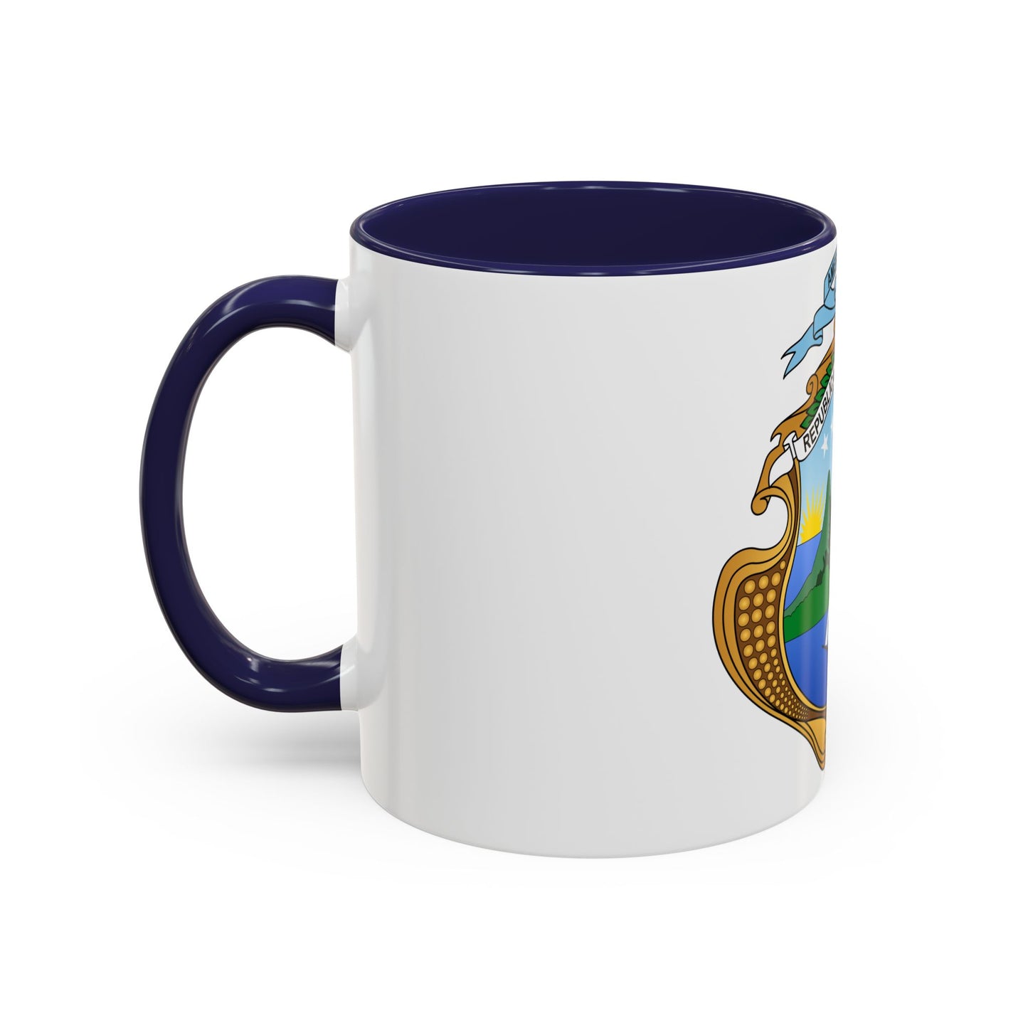 Coat of arms of Costa Rica (1906-1964) - Accent Coffee Mug