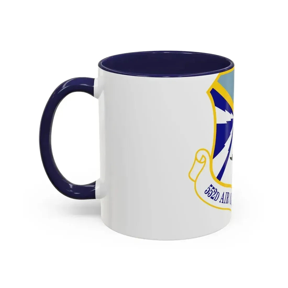 552d Air Control Wing (U.S. Air Force) Accent Coffee Mug - Go Mug Yourself