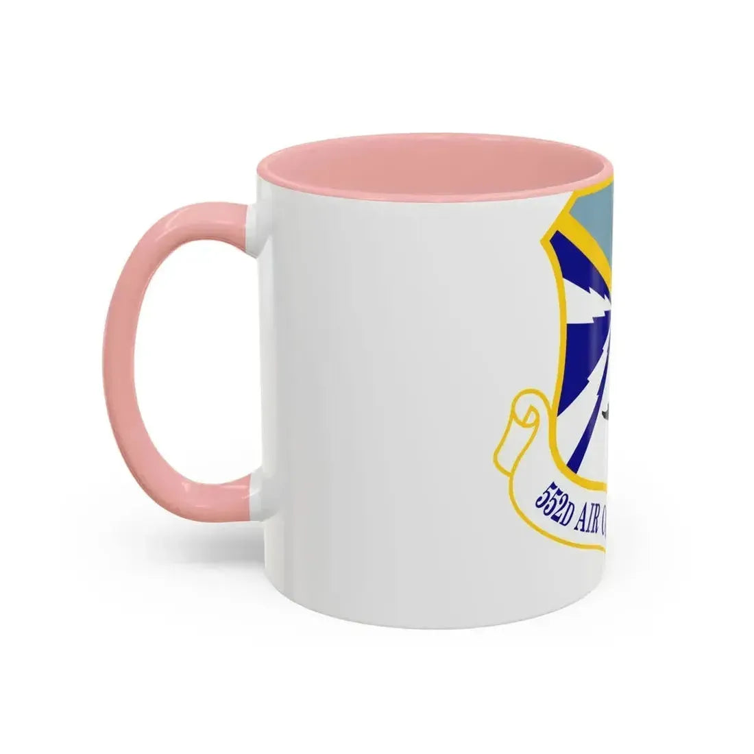 552d Air Control Wing (U.S. Air Force) Accent Coffee Mug - Go Mug Yourself