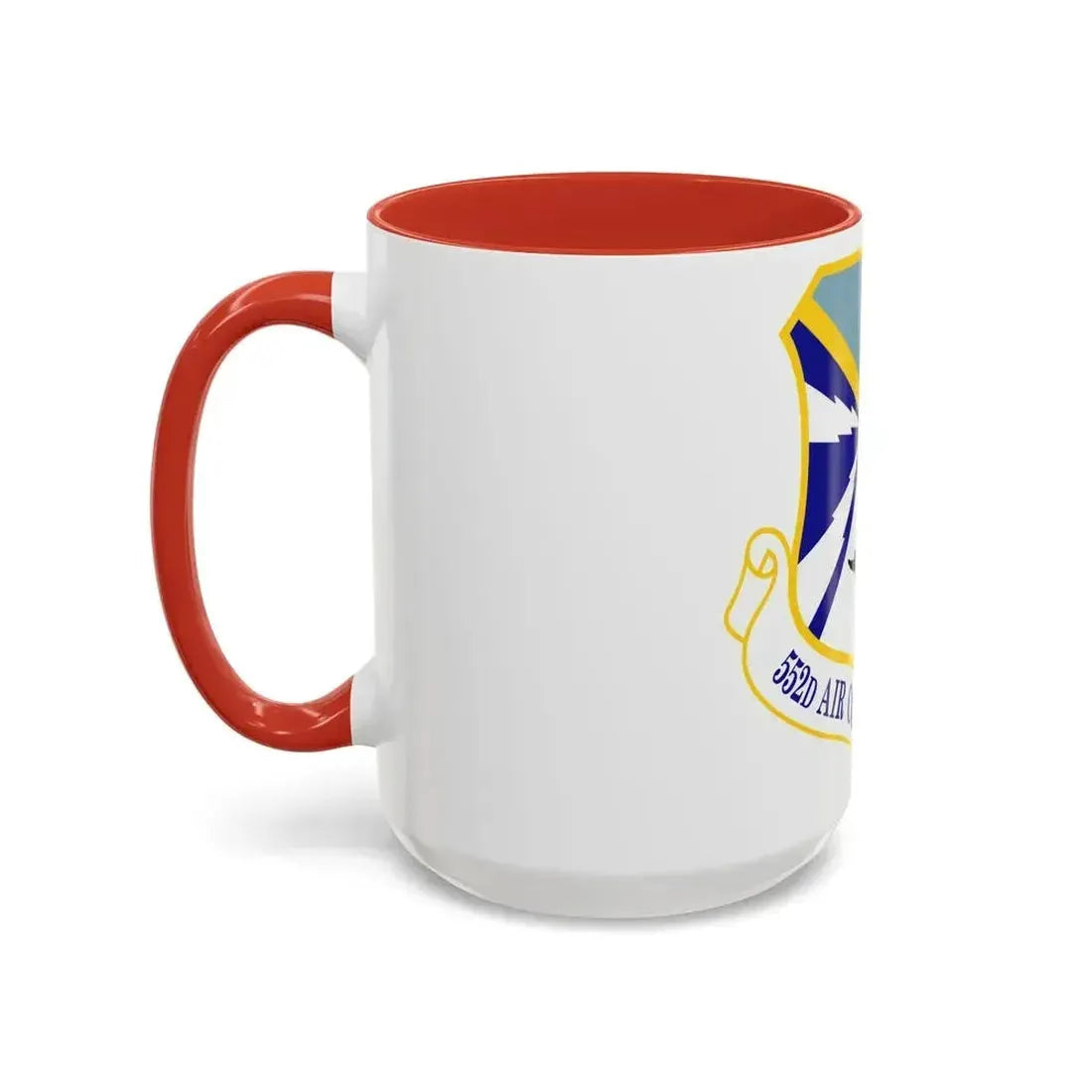 552d Air Control Wing (U.S. Air Force) Accent Coffee Mug - Go Mug Yourself