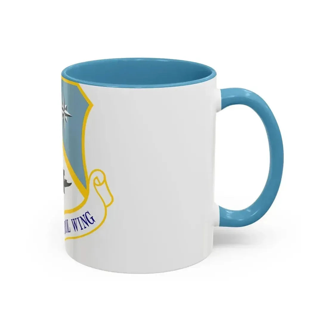 552d Air Control Wing (U.S. Air Force) Accent Coffee Mug - Go Mug Yourself