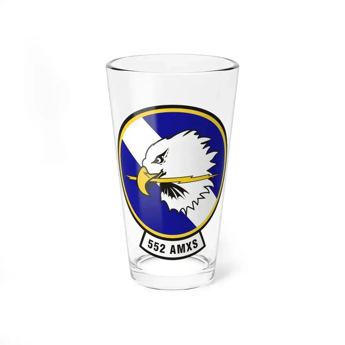 552d Aircraft Maintenance Squadron (U.S. Air Force) Pint Glass 16oz 16oz - Go Mug Yourself