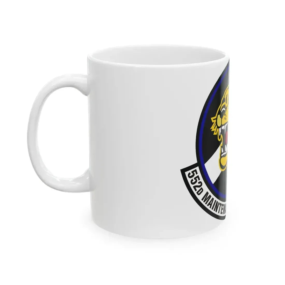552nd Maintenance Operations Squadron (U.S. Air Force) White Coffee Mug - Go Mug Yourself