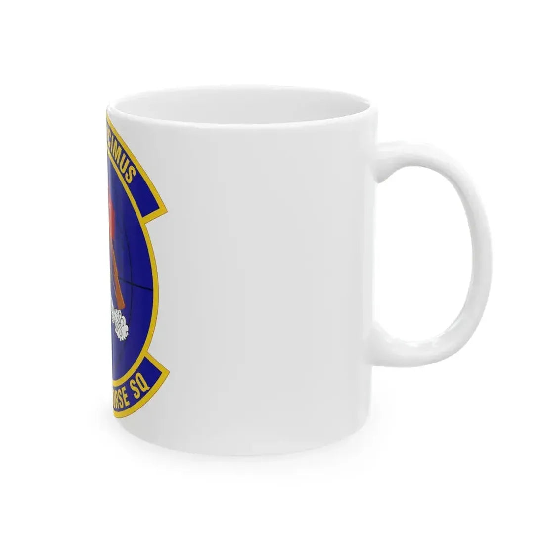 554 RED HORSE Squadron PACAF (U.S. Air Force) White Coffee Mug - Go Mug Yourself